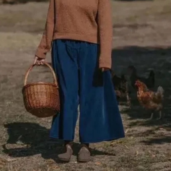 The Simple Folk Corduroy Culotte - Picture 2 of 7